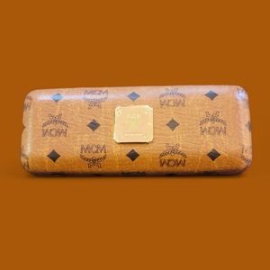MCM Monogram Sunglass/ Eyeglass Hard Shell Velvet Lined Case